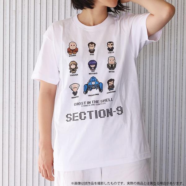 攻殻機動隊S.A.C. ピクセルアートTシャツ WHITE XL – IG Port ONLINE STORE