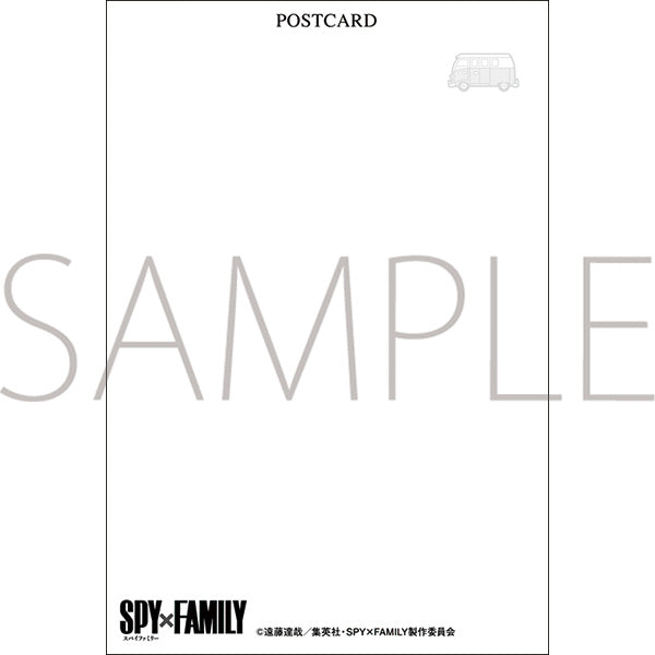 【24年12月発売】SPY×FAMILY　ポストカード ちちとてすと