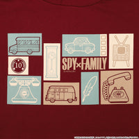 SPY×FAMILY パーカー モチーフ BURGUNDY